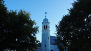 The Blue Church (Church of St. Elizabeth) in Bratislava